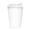 Frosted Double Wall Cup 2 Go White